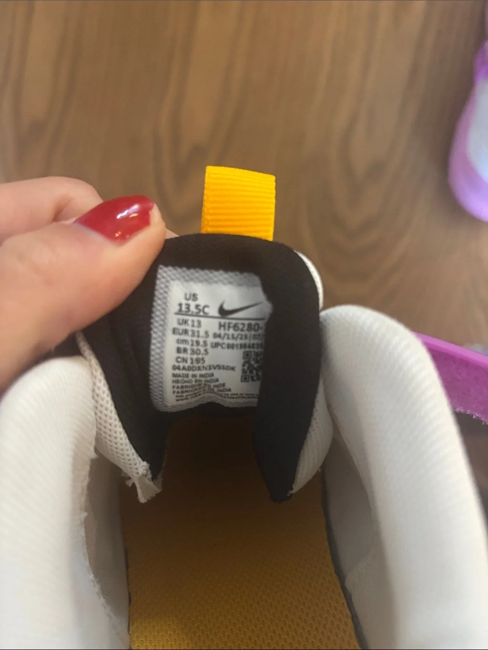 Nike breathable white